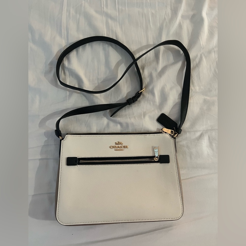 Colorblock Coach Crossbody